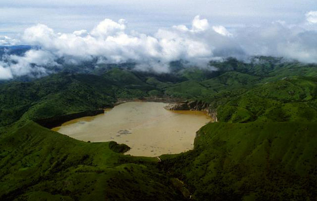 Nyos volcanic lake